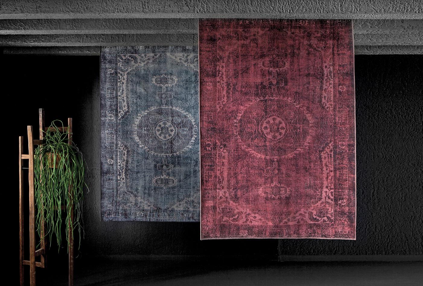 Enza Home Vera, Pamuklu Halı, Kırmızı, 1.60 x 2.30 1