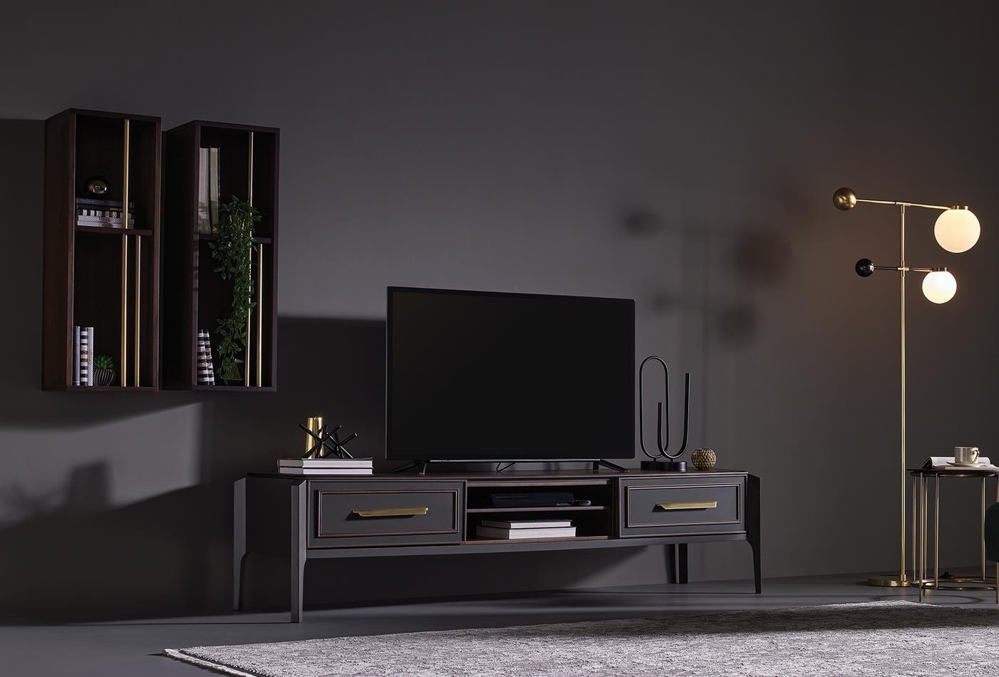 Enza Home Sirona, TV Ünitesi Kombinasyonu 1, 259x175 cm (GxY) 2