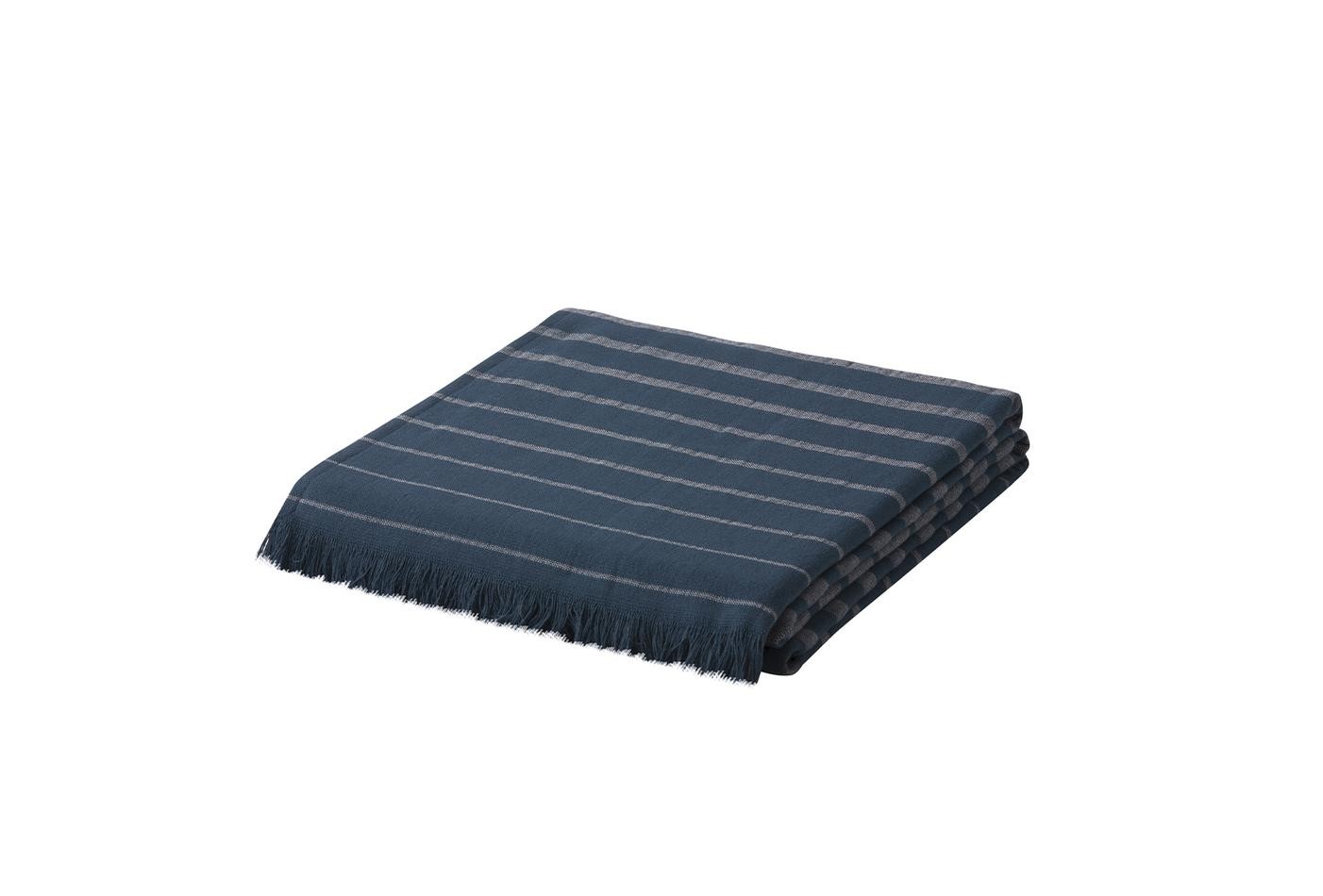 Enza Home Stripe - Mavi/Gri, Peştamal, 90x155 cm 2