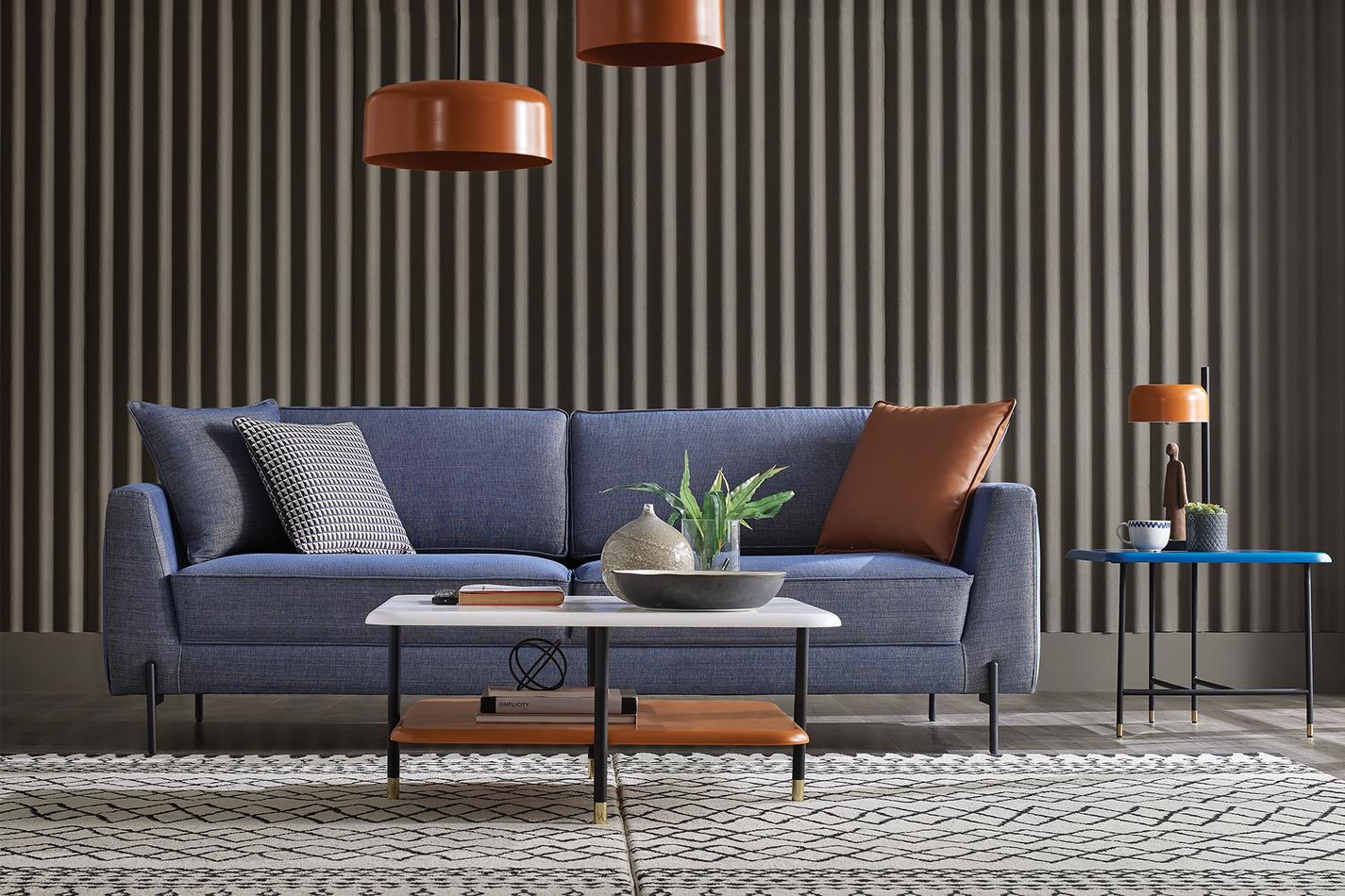 Enza Home Dante, 3'lü Koltuk + Berjer 3
