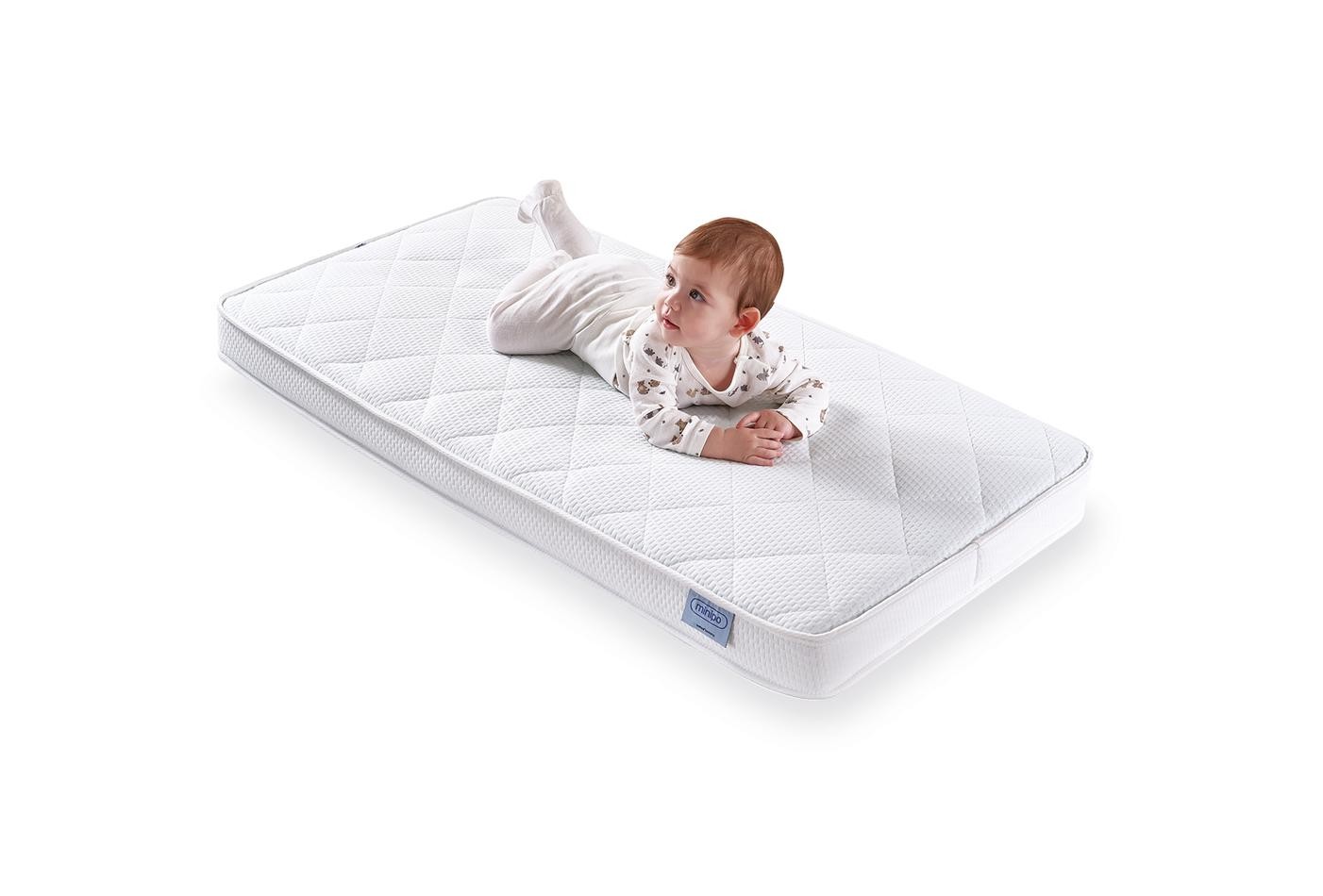 Enza Home Minipo, Sıvı Geçirmez Alezli Bebek Yatağı, 060x120 cm 5