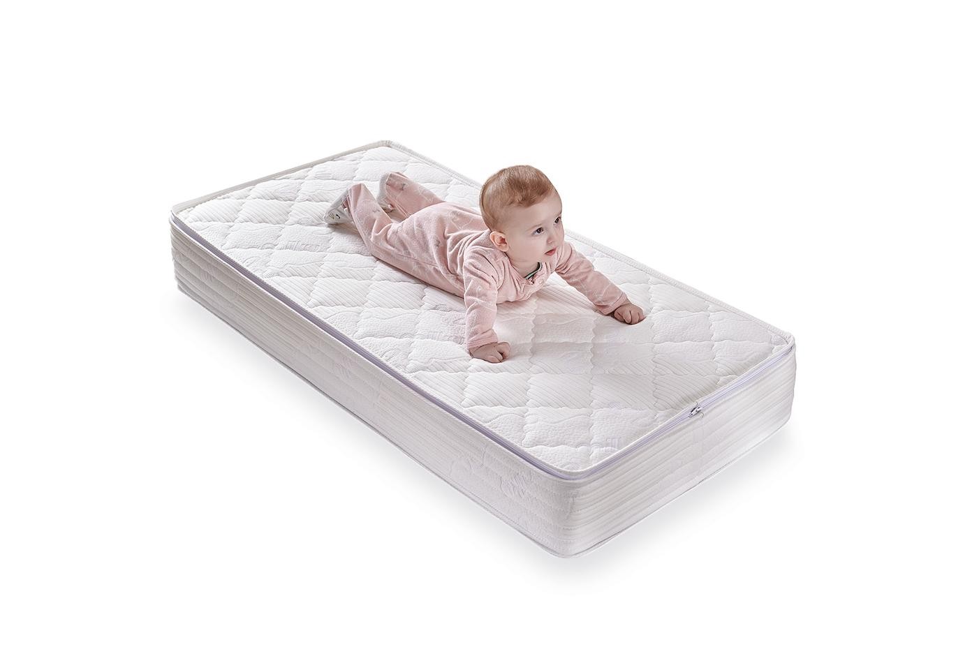 Enza Home Milky Comfy DHT, Yıkanabilir Pedli Bebek Yatağı, 060x120 cm 6