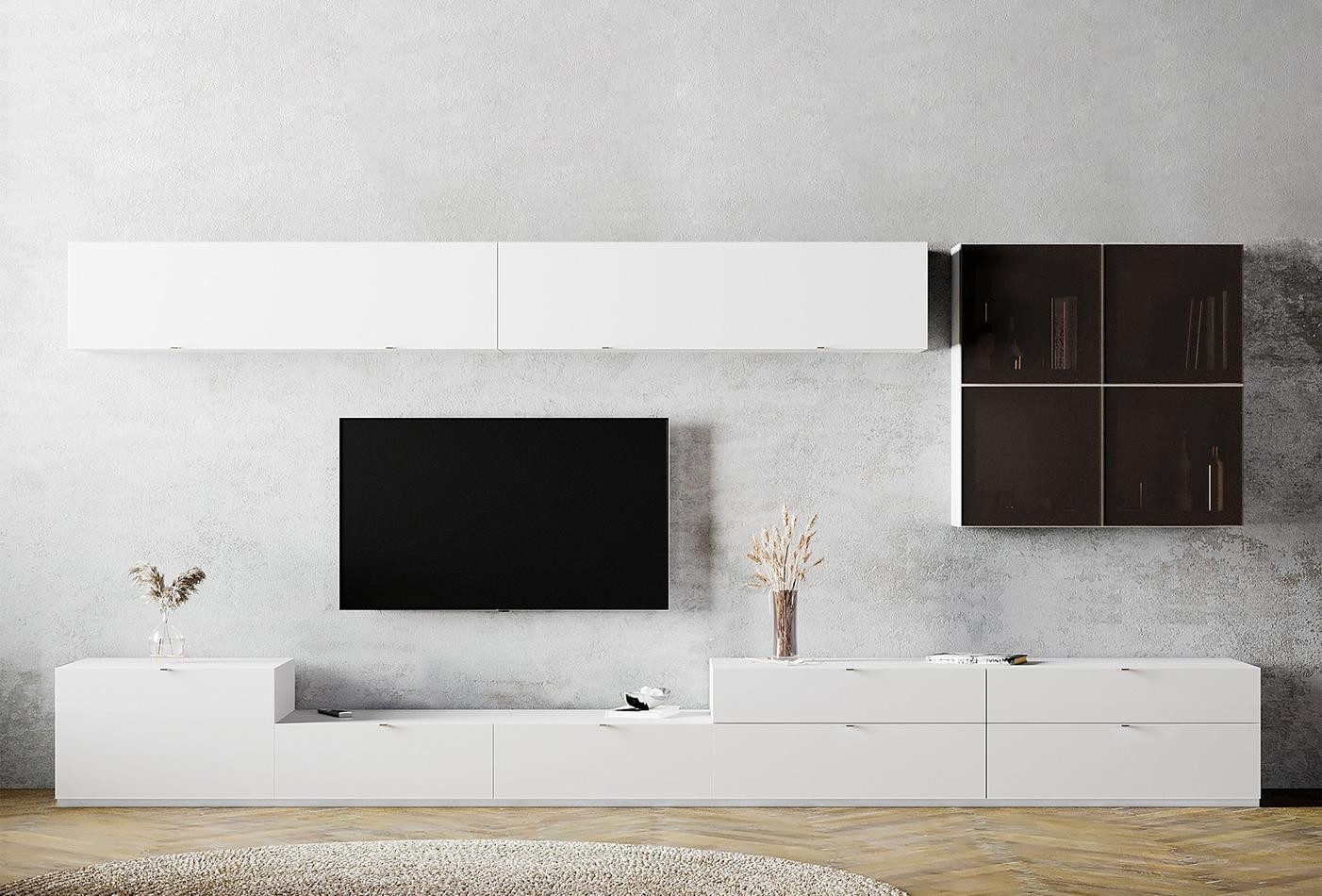 Enza Home Legato, TV Ünitesi Kombinasyonu 3, 330x175 cm (GxY)