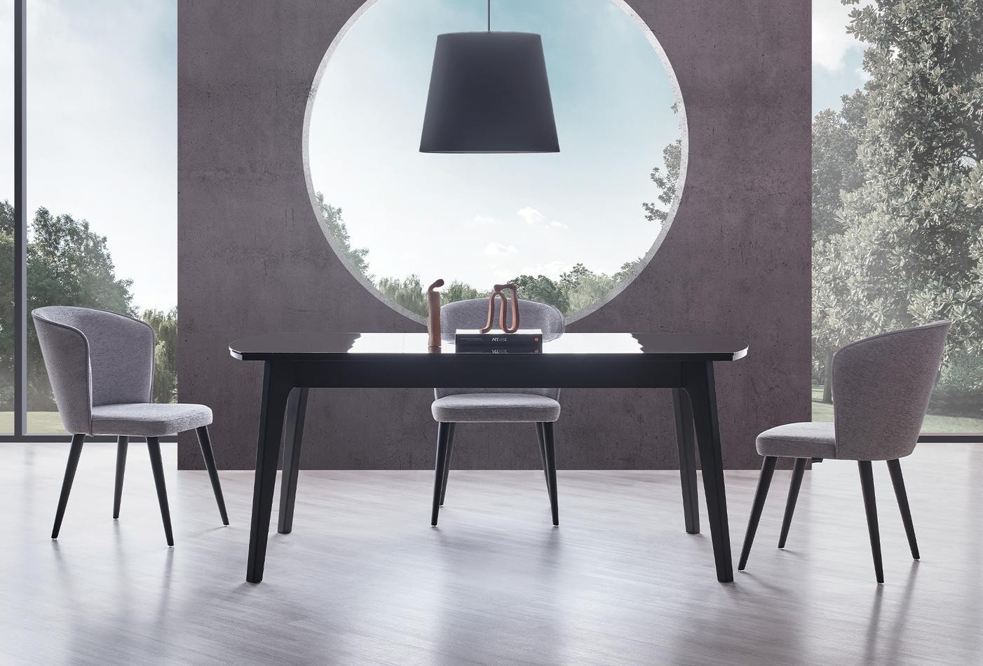 Enza Home Legato, Konsol + Yemek Masası (Sabit) + Sandalye (4 adet)