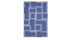 Gemar Polyester Halı, Krem/Mavi, 2.30 x 2.90