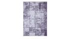 Manol Polyester Halı, Gri/Antrasit, 80 x 1.50
