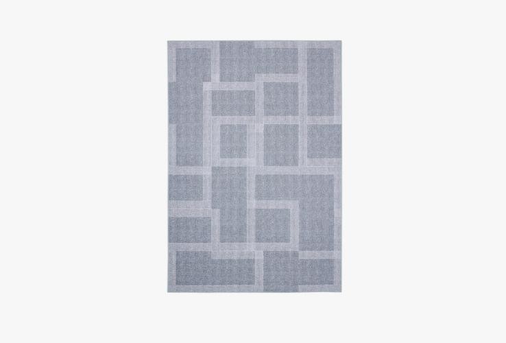 Gemar Polyester Halı, Krem/Yeşil, 80x 1.50