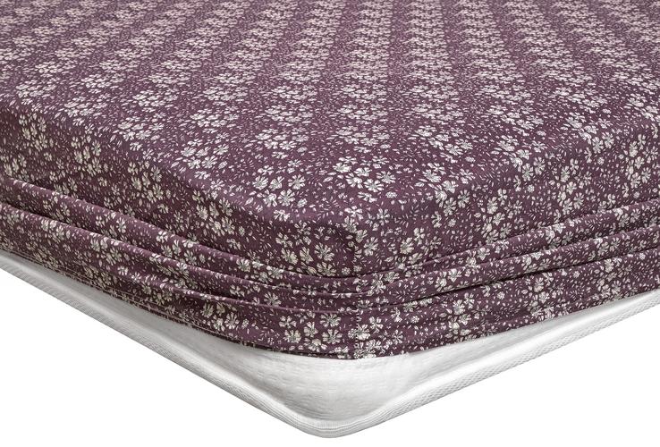 Mix&Match Liberty - Mürdüm Lastikli Çarşaf, Tek Kişilik