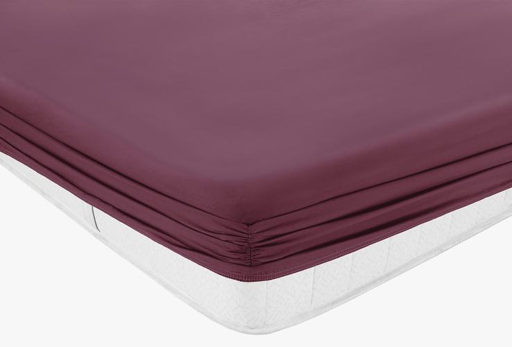 Mix&Match Penny - Mürdüm Lastikli Çarşaf, Tek Kişilik