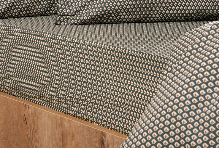 Mix&Match Tiny - Antrasit Lastikli Çarşaf, Tek Kişilik