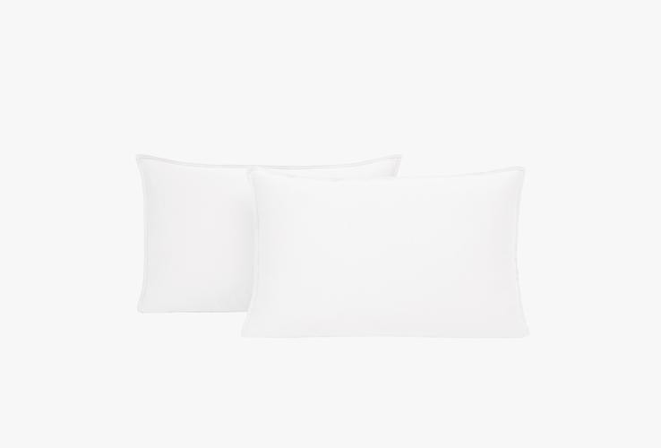 Lupa Soft  - Beyaz Yastık Kılıfı, 50x70 cm