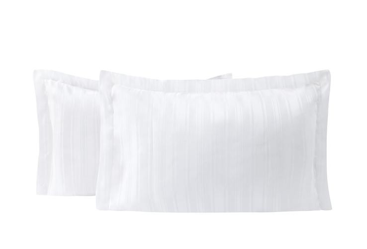 Dalian - Kırık Beyaz Yastık Kılıfı, 50x70 cm