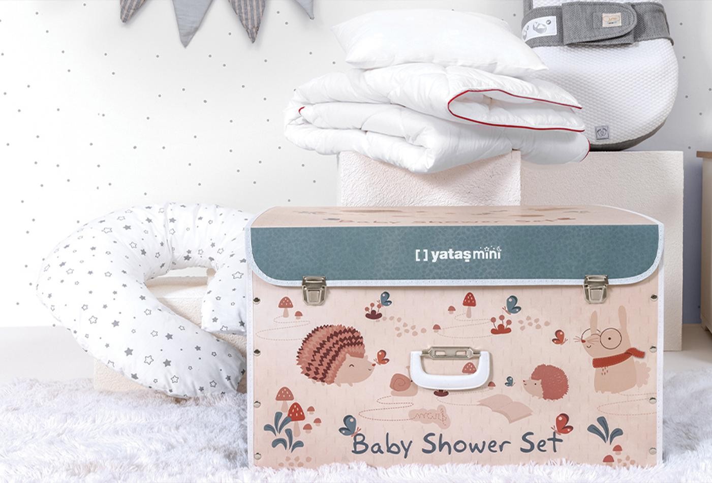 Enza Home Baby Shower Hediye Seti, Anne & Bebek Uyku Seti 11