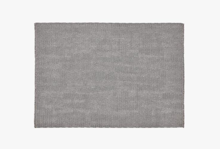 Verla Code Polyester ve Pamuk Halı, Gri, 1.60 x 2.30
