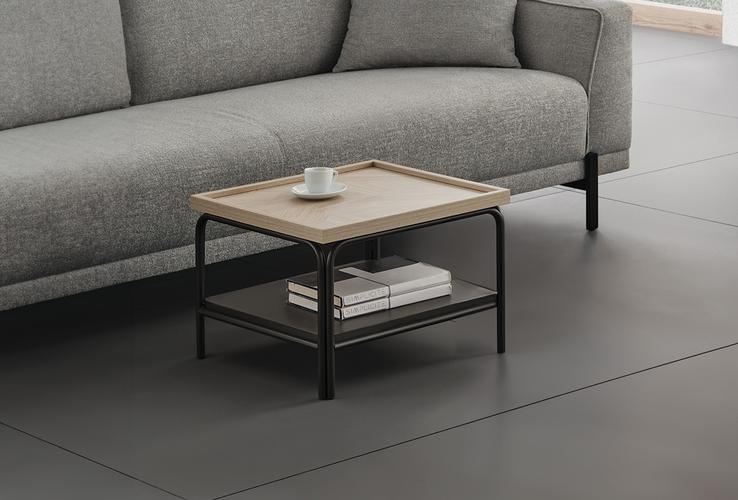 Terra Desenli Yan Sehpa - 47x38 cm (GxY)