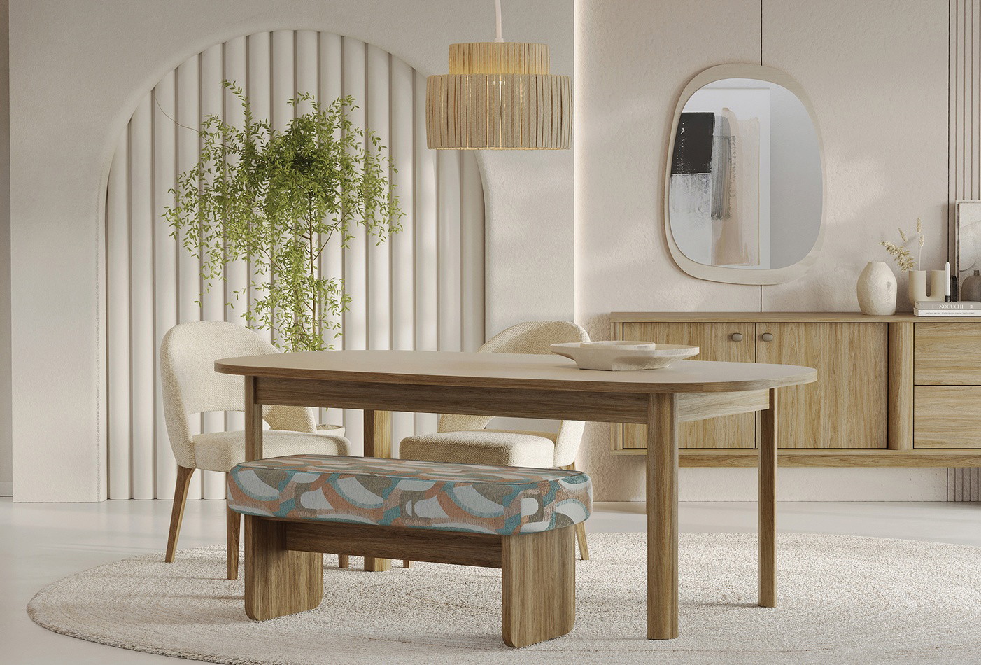 Enza Home Perge, Masa, 200x100 cm (GxD) 1