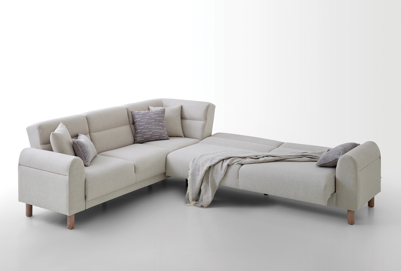 Enza Home Paloma, Yataklı Köşe Takımı - Sol, 55904 Krem 10