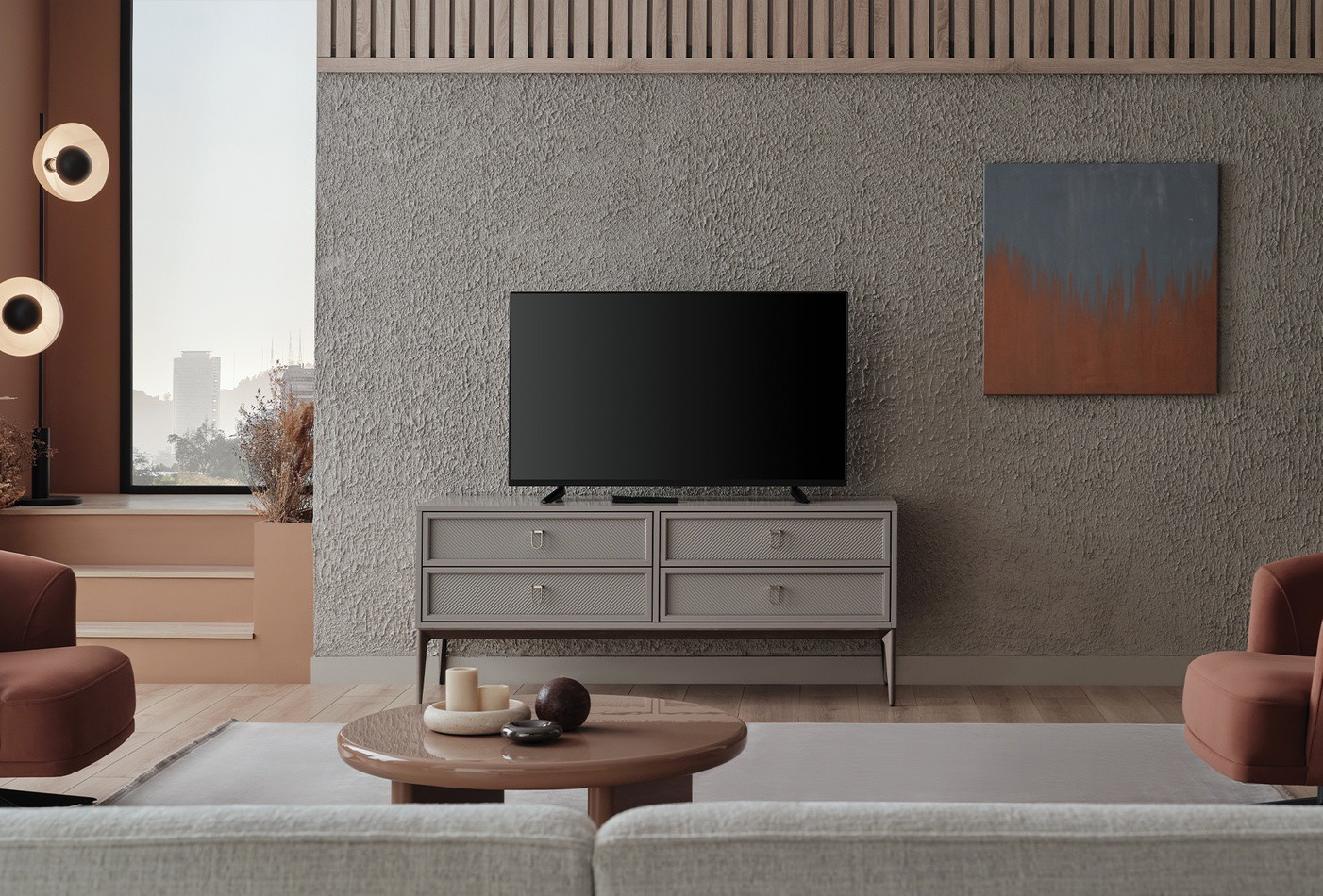 Enza Home Hera, TV Sehpası, 155x48 cm 2