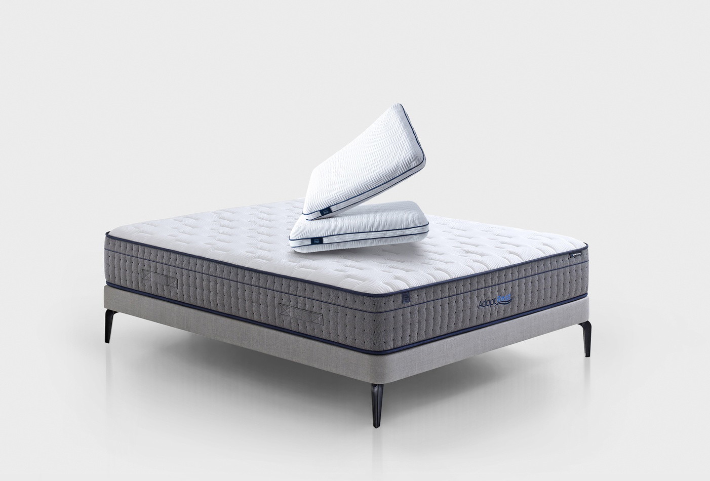Enza Home Adapt Rest Yatak + Adapt Rest Yastık, Yastık Hediyeli Paket Yaylı Yatak, 90x190 cm 8