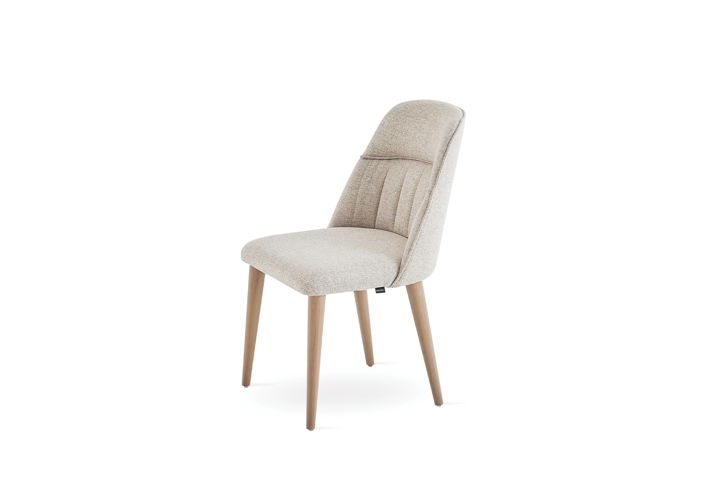 Enza Home Paloma, Sandalye, Dokuma Kumaş Oval Tasarım Kum Rengi 4